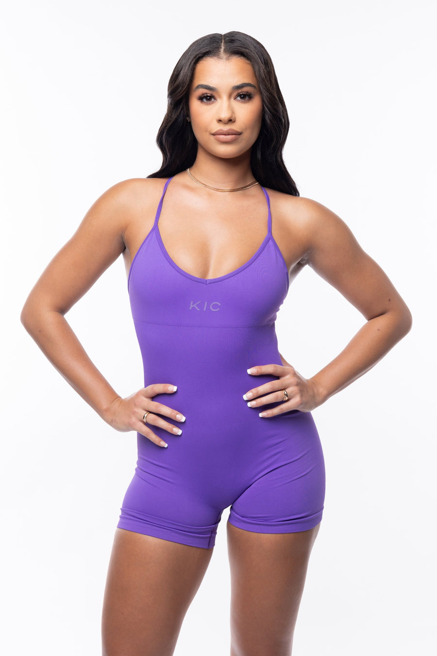 VIOLET ROMPER